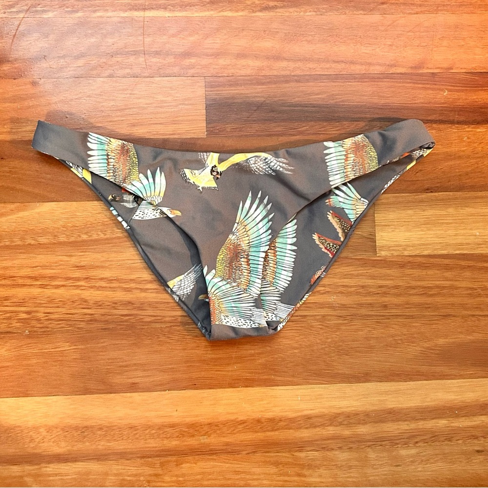Boys + Arrows Charlie Bikini Bottoms in Raptor - Size M